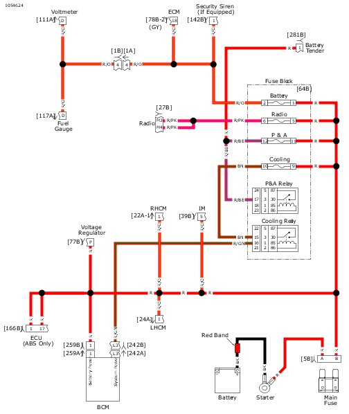 Wiring Diagram Wall Chart, Harley Davidson Stereo Wiring Diagram