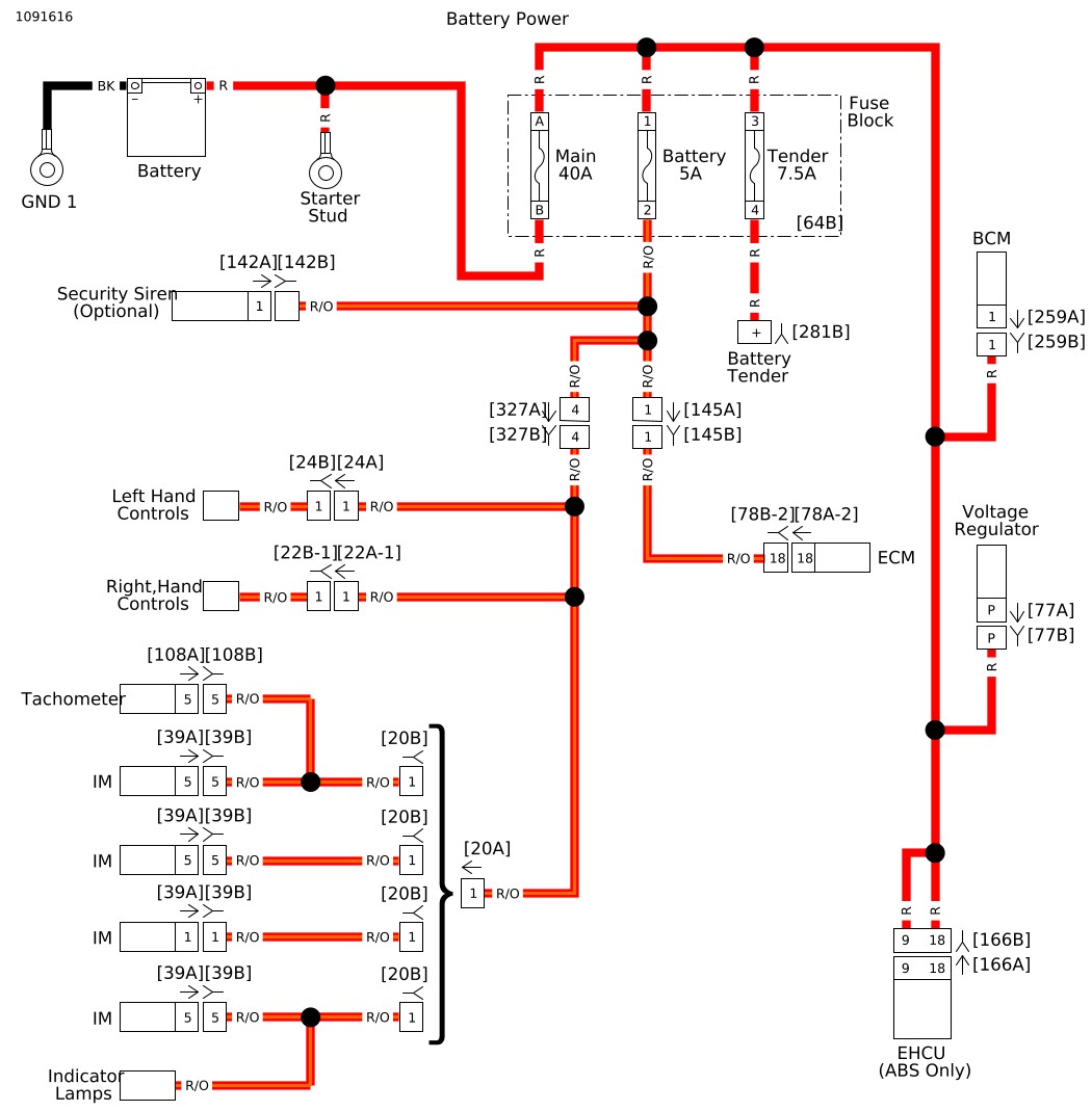 Harley Radio Wiring Diagram from serviceinfo.harley-davidson.com