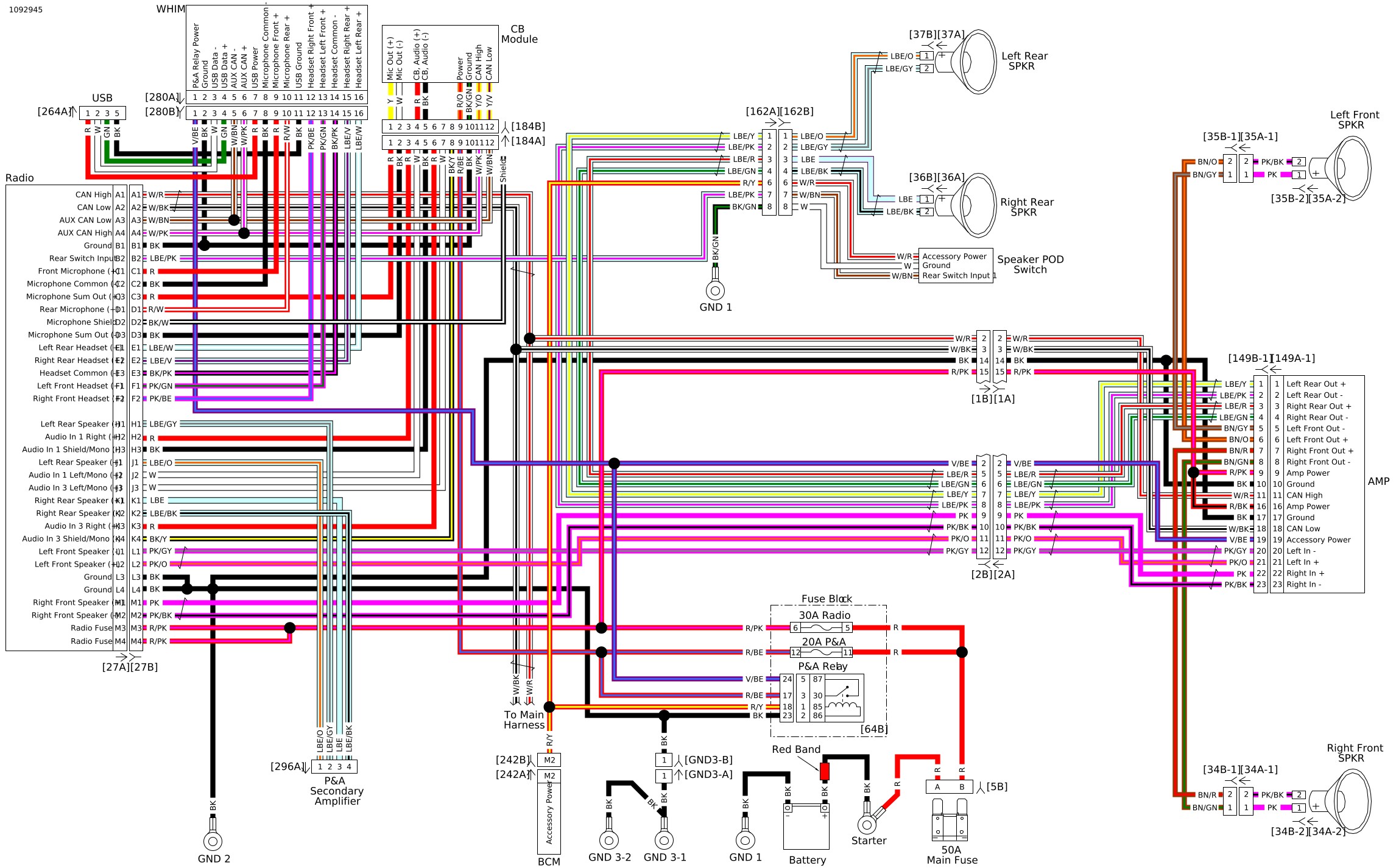 Wiring Diagram For Harley Davidson Radio