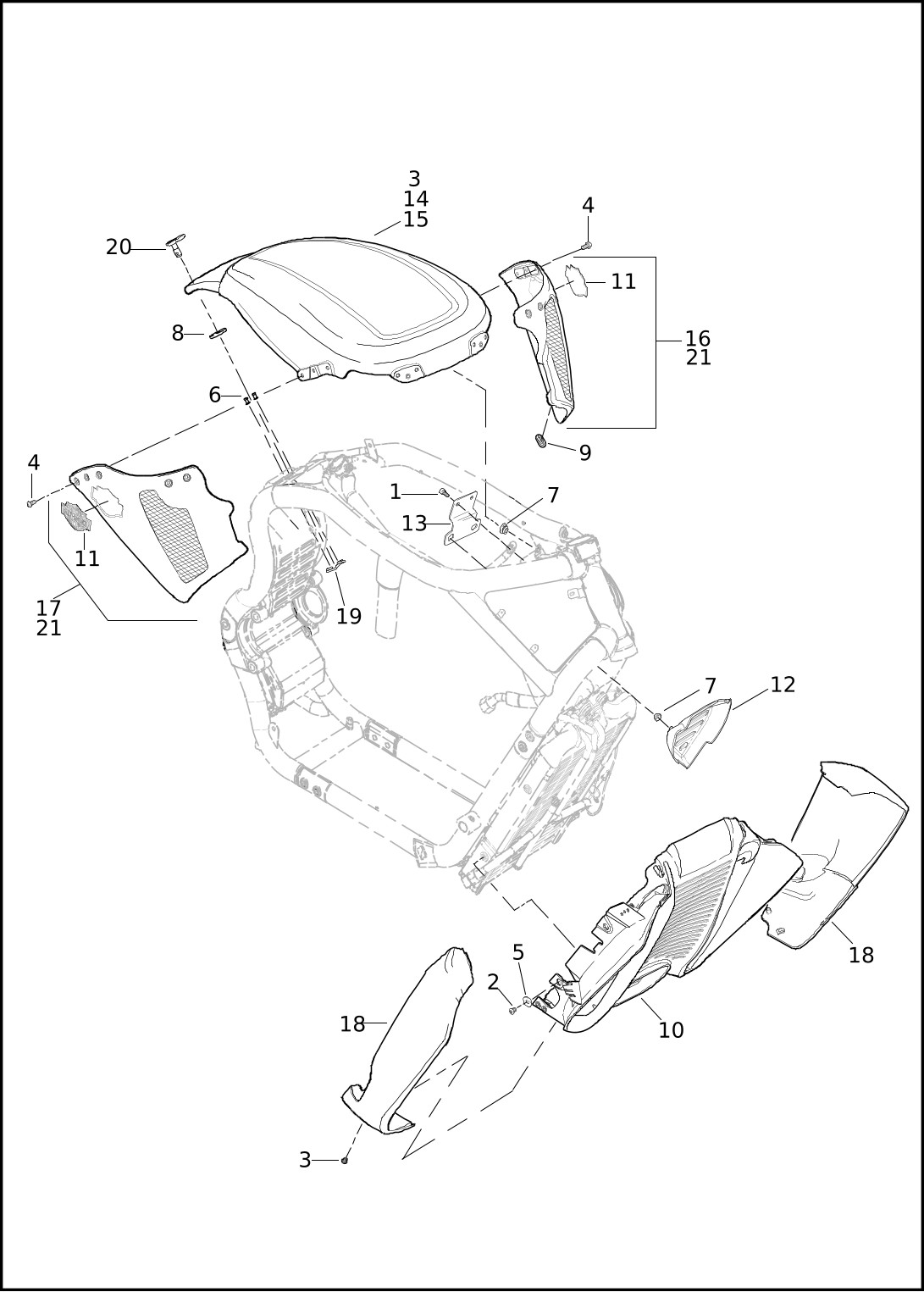 Harley davidson v rod sales parts catalog