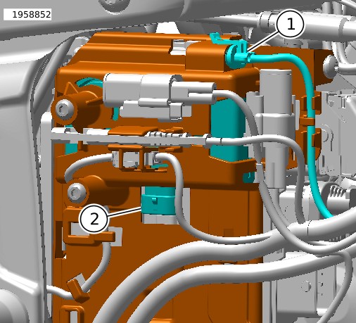 ハーレー XL883 CN2 実動車外し 純正 セキュリティーシステム 検※ スポーツスター XLH883 883C 883H 883R 883L XL1200 51Z66