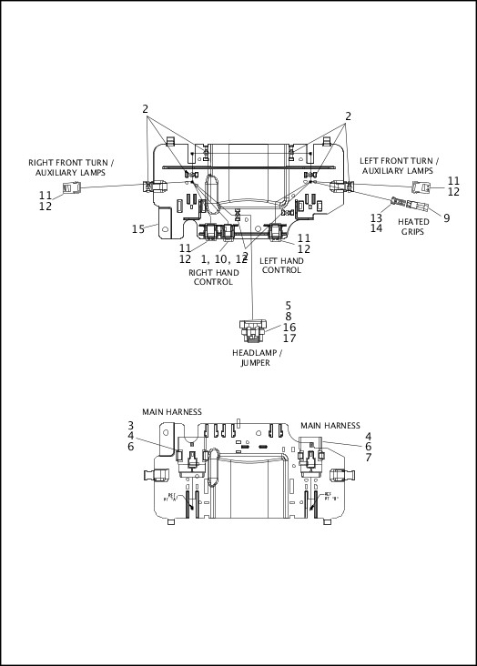 2015 Harley Trike FLHTCUTG Tri Glide Parts Part Manual Catalog Book New 99602-15