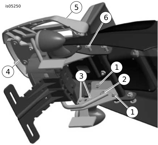 xr1200 luggage rack