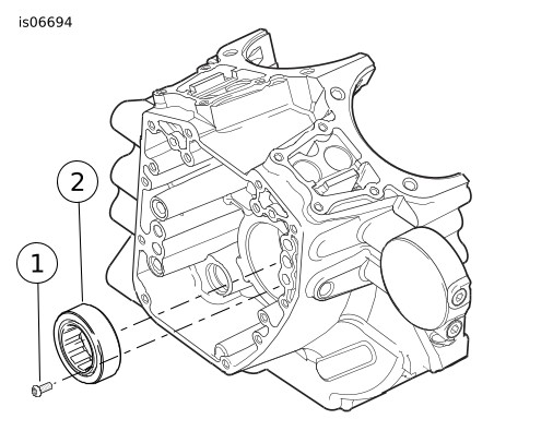 1409KMT KMT Harley Big Twin Transmission Arbre principal Roulement intérieur  Outil d'installation Extracteur 1984-présent # 34902-84 : : Auto