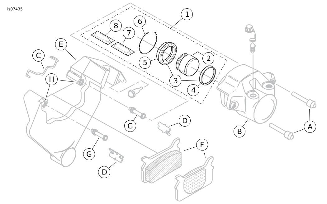 Kit D'installation De Patins De Frein Blue Print ADT348603 - Compatible Toyota RAV4 II (2000-2005) 1.8, 2.0 - Équivalents : TRW PFK435, TEXTAR 82509500