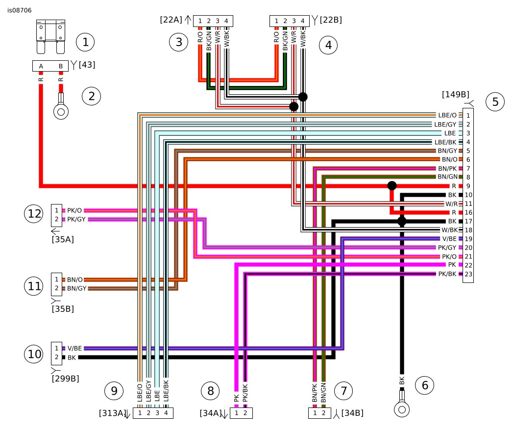 Harley Davidson Boom Audio Wiring Diagram from serviceinfo.harley-davidson.com