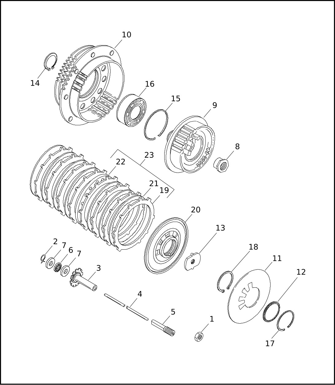 Silentblock Goma Soporte Motor Trasero Harley-Davidson Touring FLT  1986-2008 y FXR 1984-1994